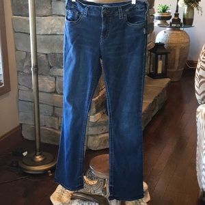 Silver Akko slim boot cut Jeans. Size 31/31. In great shape